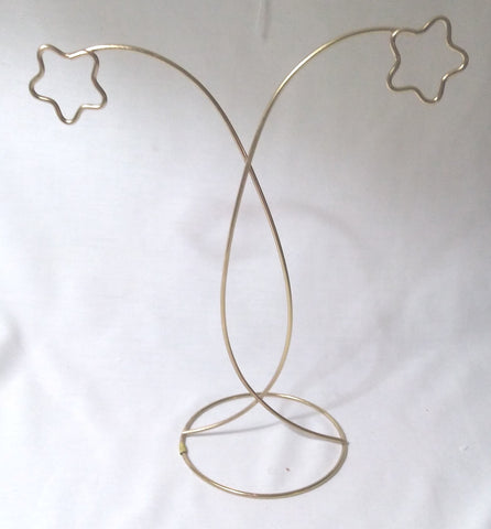 DOUBLE STAR ORNAMENT DISPLAY STAND