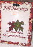 FALL PIN/BROOCH JEWELRY