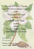 MAGNOLIA BRANCH CUSTOM INVITATION