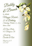 MAGNOLIA SPRAYS CUSTOM INVITATION