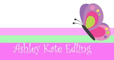 BUTTERFLY PERSONALIZED GIFT OR CALLING CARDS