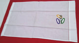 DUKE AND MARDI GRAS BEADS LINEN GUEST TOWEL