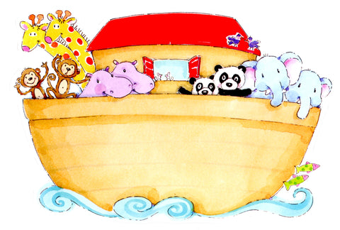 NOAH ARK - BLANK STOCK INVITATION