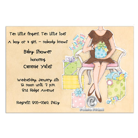 BIG MAMA - BLANK STOCK INVITATION