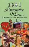 1970 - 1989 REMEMBER WHEN KARDLET