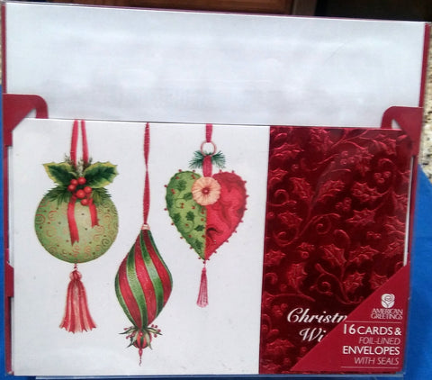CHRISTMAS WISHES BOXED GREETING CARDS