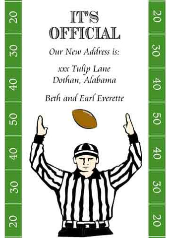 REFEREE CUSTOM INVITATION