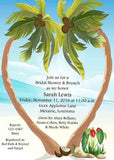 HEART PALMS CUSTOM INVITATION