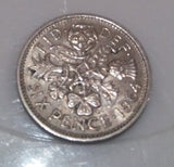 ENGLISH SIXPENCE
