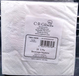 FAMILY GOLD FOIL IMPRINT PAPER BEVERAGE NAPKINS