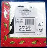 PARTY PENGUINS PAPER BEVERAGE NAPKINS