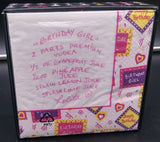 BIRTHDAY GIRL LOLITA MARTINI BOXED BEVERAGE NAPKINS