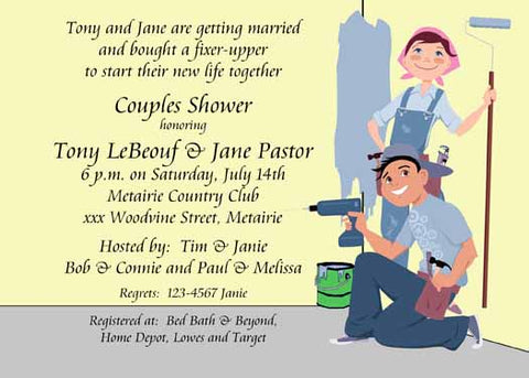 FIXER UPPER CUSTOM INVITATION