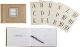 WHITE SANDS CUSTOMIZABLE GUEST BOOK