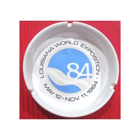 1984 WORLD'S FAIR 6" ASHTRAY