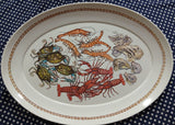 COQUILLAGE SEAFOOD COLLAGE MELAMINE PLATTER