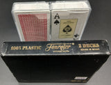 FOURNIER/CONGRESS 100% PLASTIC IMPORTED BRIDGE CARDS