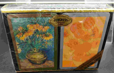 CONGRESS VASES BRIDGE PLAYING CARDS