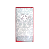 25TH ANNIVERSARY PAPER GUEST TOWELS