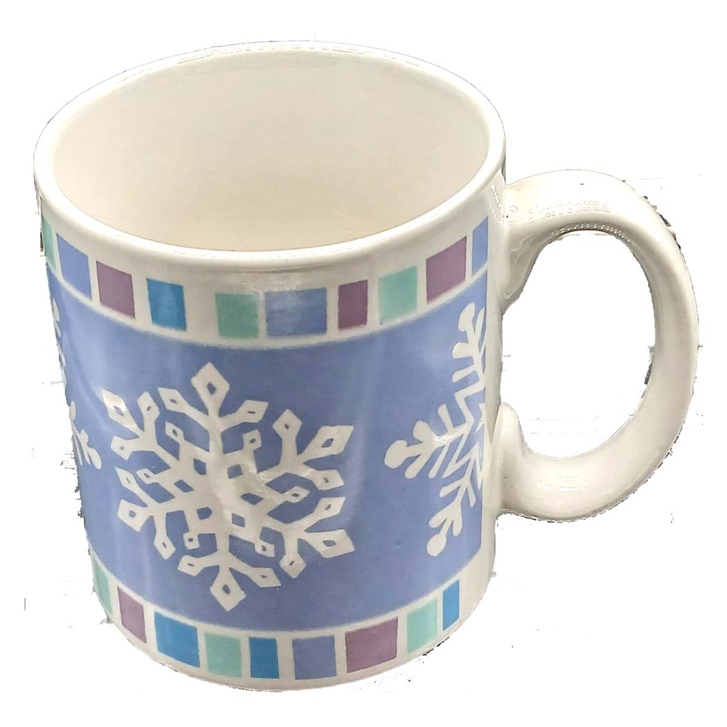 SNOWFLAKE CERAMIC MUG