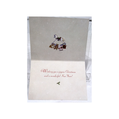 3D TRADITIONAL CHRISTMAS TREE BOXED GREETING CARDS
