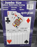 SPRINGBOK AQUATIC /BIRD JUMBO BRIDGE SCORE PAD