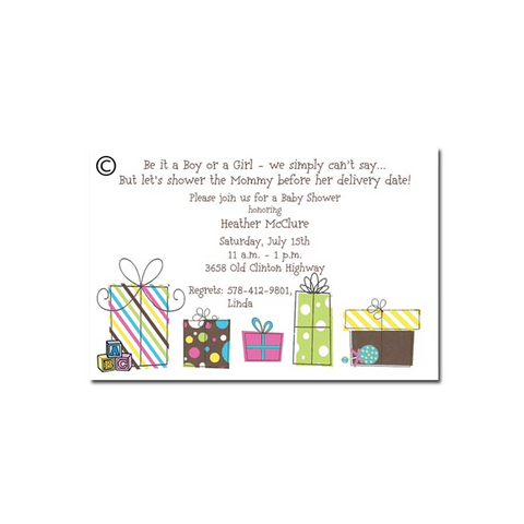 ABC BLOCKS AND GIFTS - BLANK STOCK INVITATION