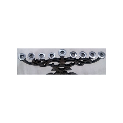 ALUMINUM LUCHOT MENORAH
