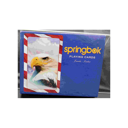 AMERICA THE BEAUTIFUL JUMBO INDEX SPRINGBOK PLAYING CARDS