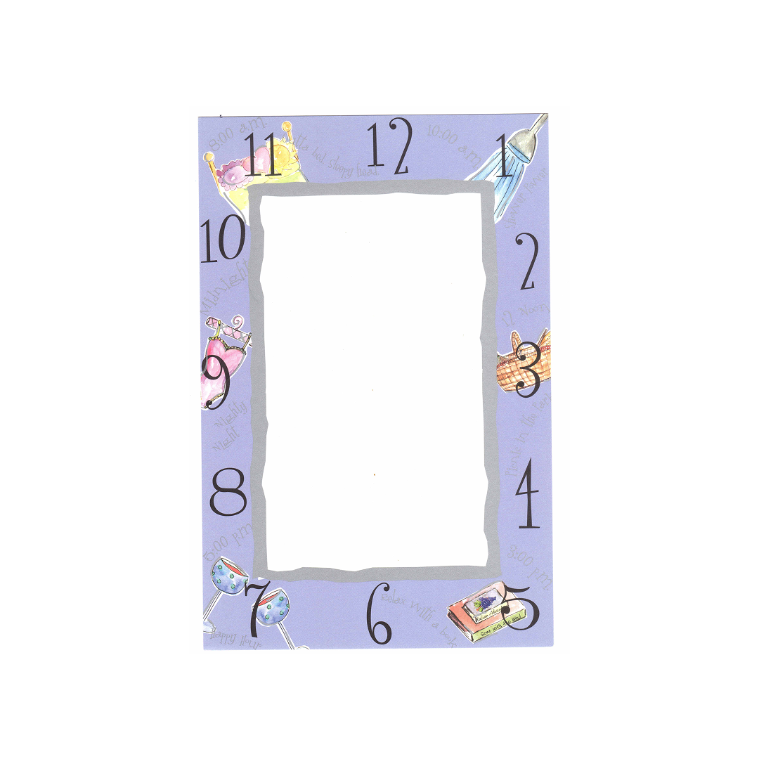AROUND THE CLOCK WEDDING SHOWER - BLANK STOCK