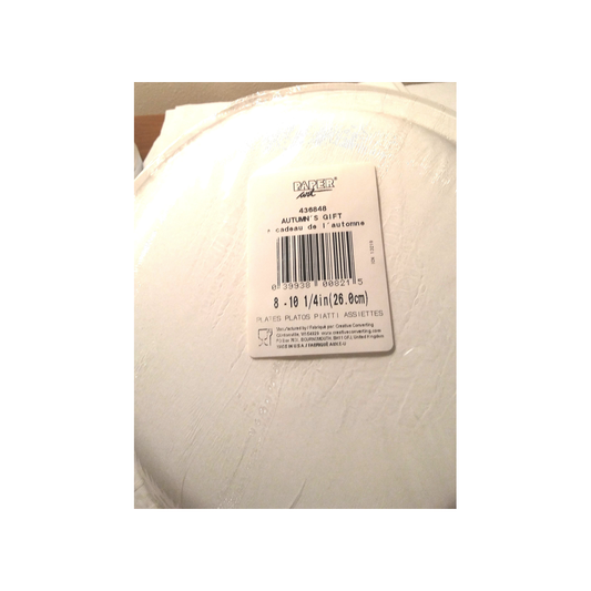 AUTUMN'S GIFT 10 1/4" PAPER PLATES