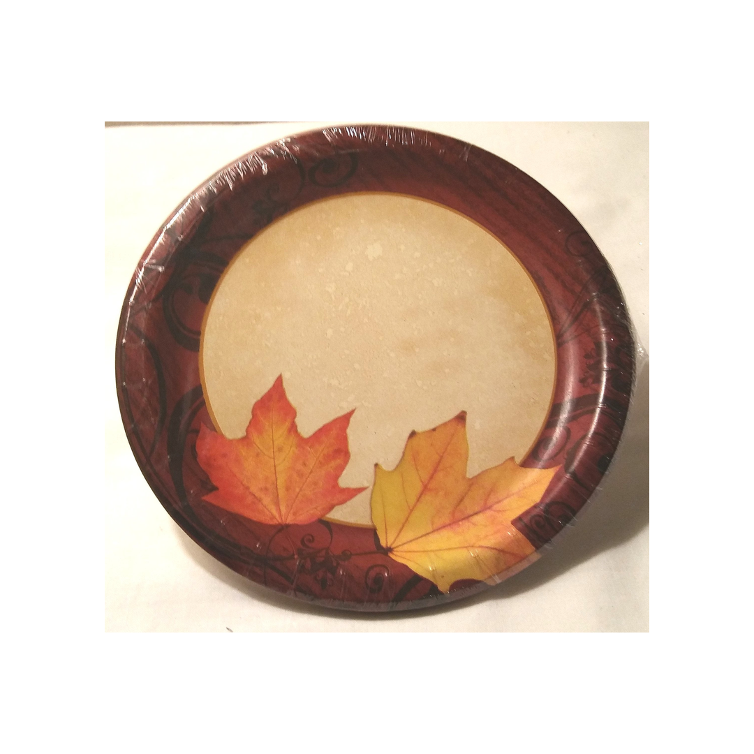 AUTUMN'S GIFT 6 7/8" PAPER PLATES