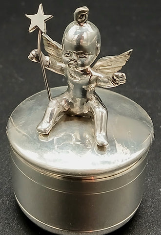 PEWTER TOOTH FAIRY BOX