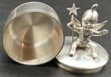 PEWTER TOOTH FAIRY BOX