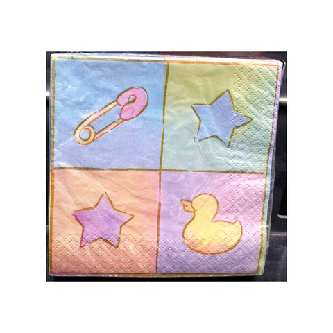 BABY...YOU'RE THE STAR PAPER BEVERAGE NAPKINS