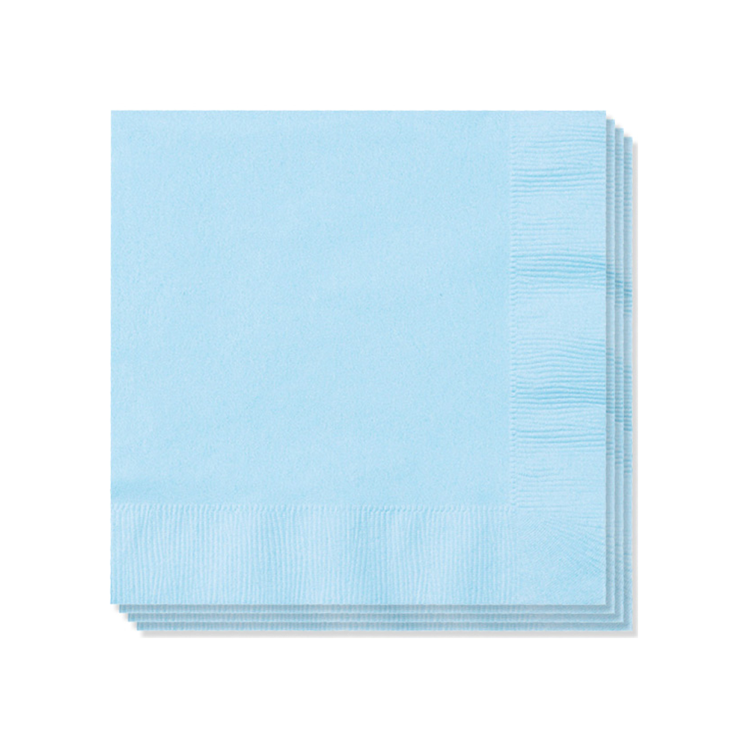BABY BLUE 3 PLY LUNCHEON NAPKINS