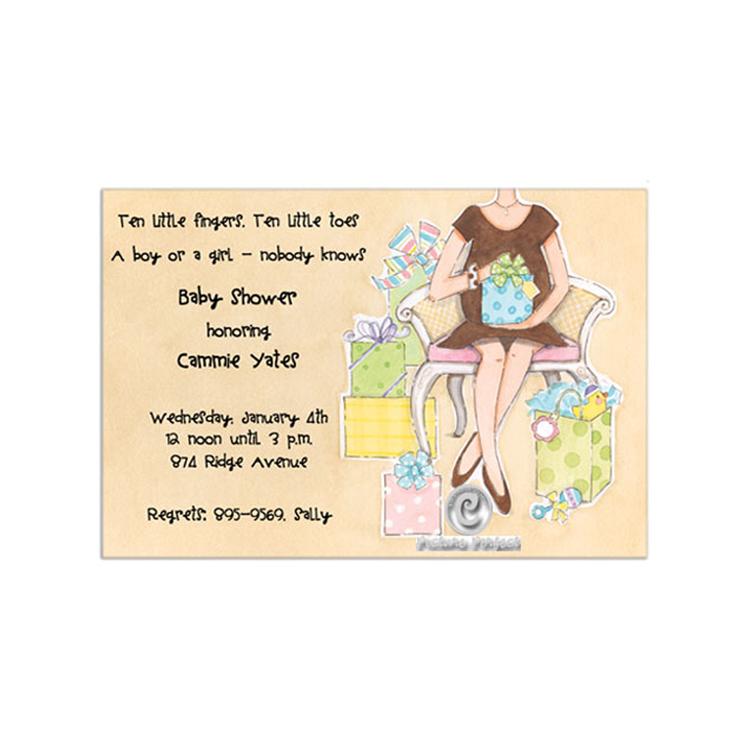 BIG MAMA - BLANK STOCK INVITATION