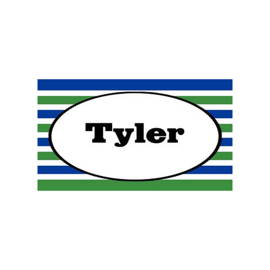 BOLD STRIPES PERSONALIZED GIFT OR CALLING CARDS
