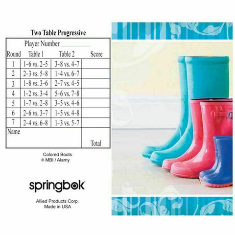 SPRINGBOK BOOTS BRIDGE TALLIES