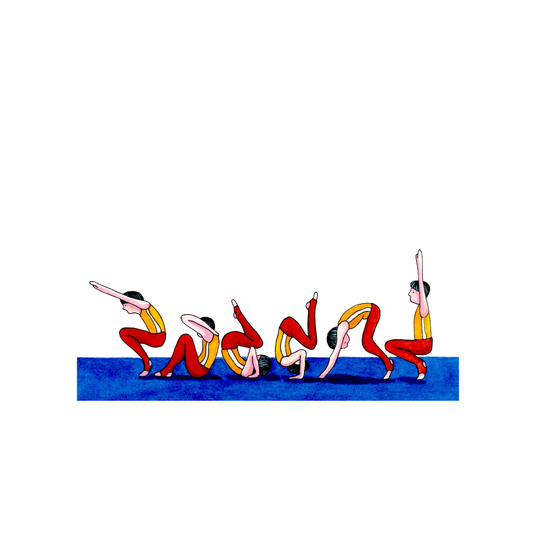 BOYS GYMNASTICS - BLANK STOCK INVITATION