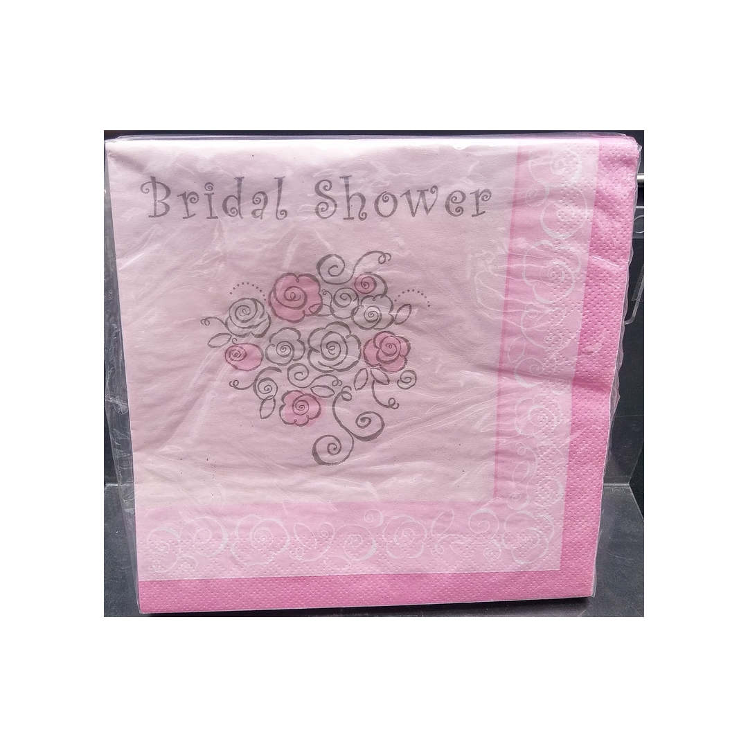BRIDE TO BE BRIDAL SHOWER LUNCHEON NAPKIN