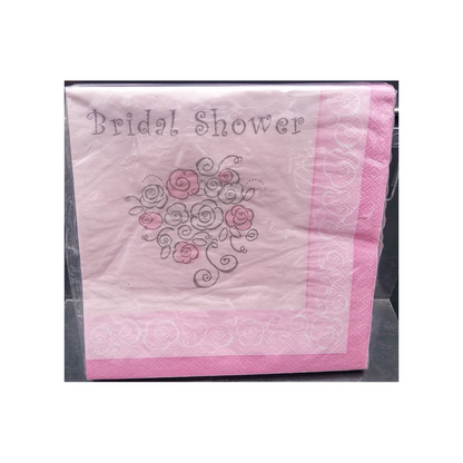BRIDE TO BE BRIDAL SHOWER LUNCHEON NAPKIN