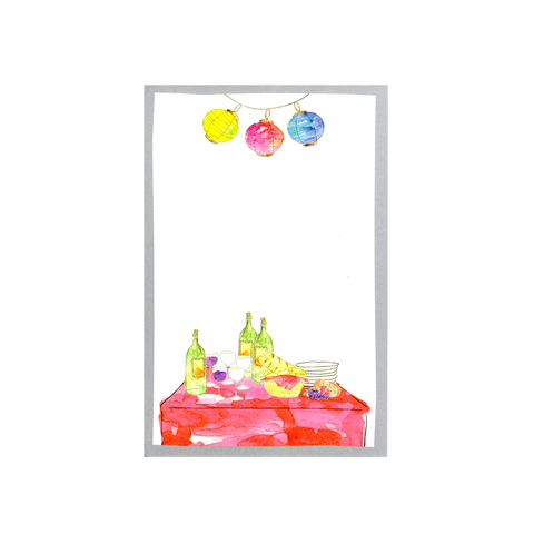BUFFET PARTY - BLANK STOCK INVITATION