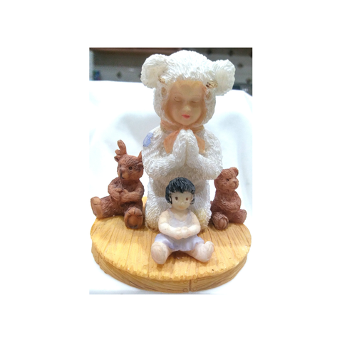 BUNNY SUIT - BABY PRAYING