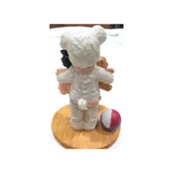 BUNNY SUIT FIGURINE - BABY WITH TOYS