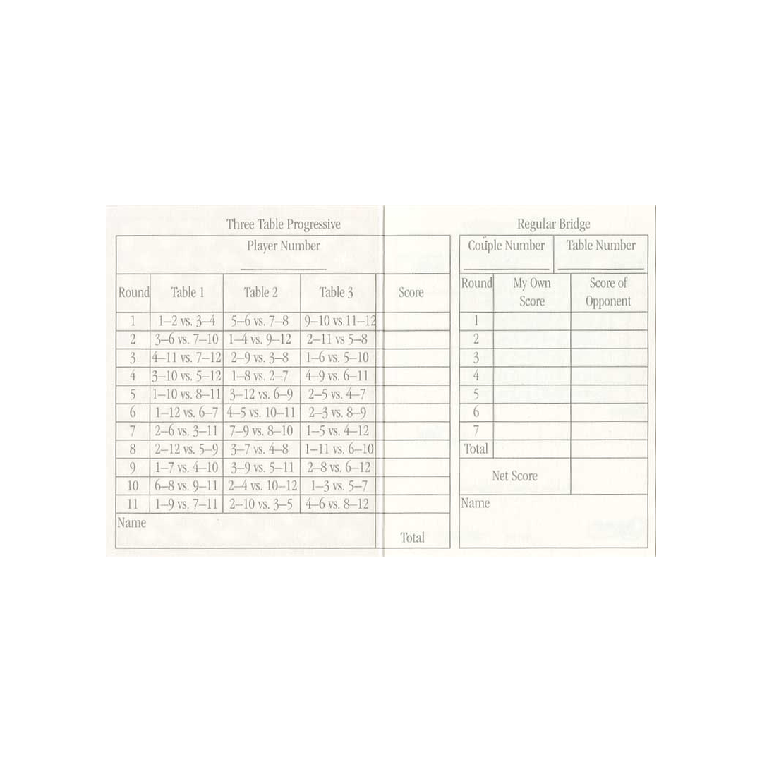 CASPARI DOGS AND CATS BRIDGE TALLIES