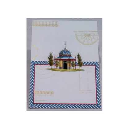 CASPARI GARDEN PAVILION DIE CUT PLACE CARD