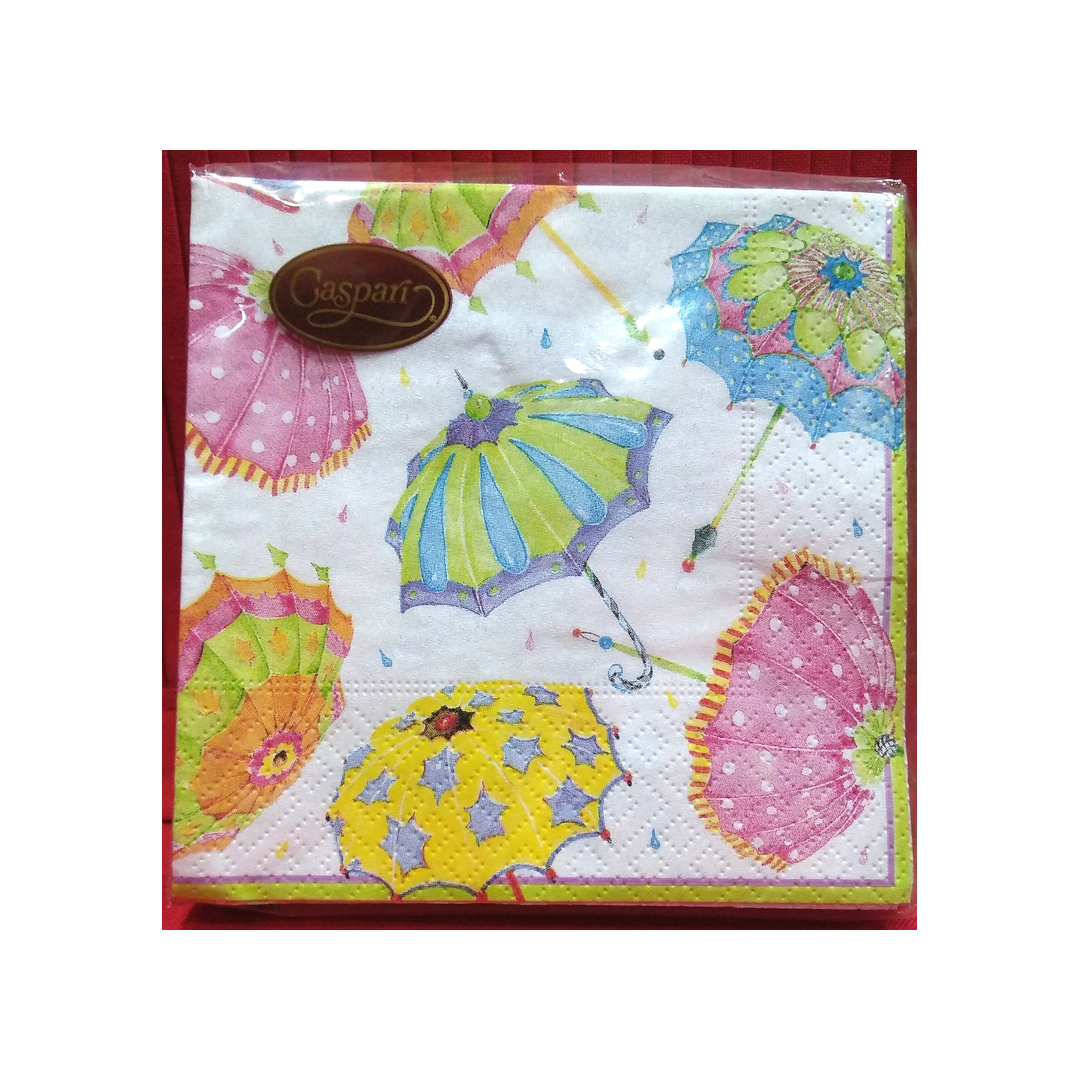 CASPARI IT'S A SHOWER PEARL PAPER LUNCHEON NAPKINS