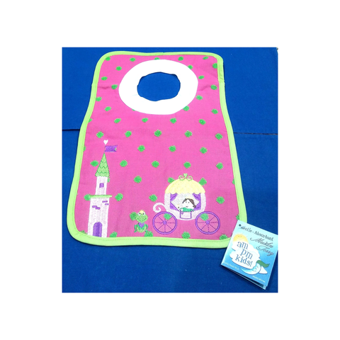 CASTLE AND CARRIAGE PULL OVER BIB
