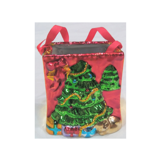 CERAMIC CHRISTMAS BAG
